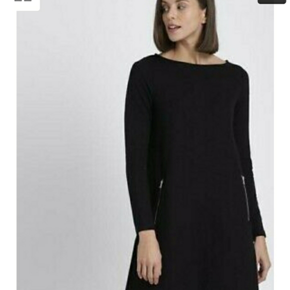 GAP Dresses & Skirts - GAP navy blue long sleeve knit dress XL Tall